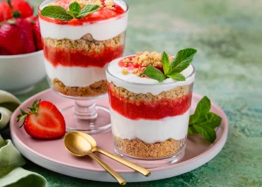 Cookie Crumble and Strawberry Parfait -featured image