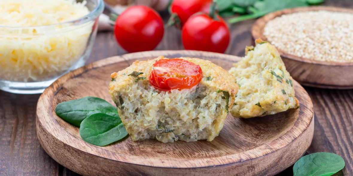 Cheese Rice Muffins